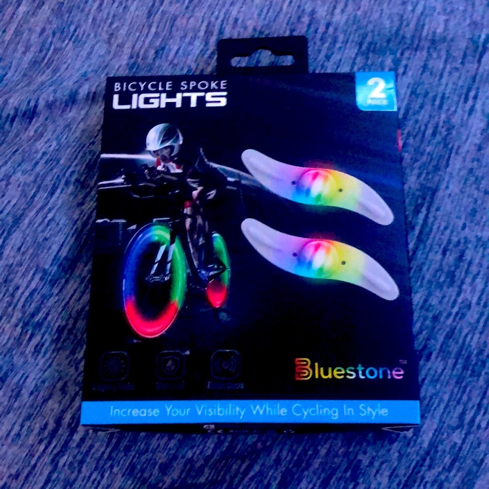 Bicycle Spoke Lights. 2 pack